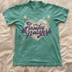 AWAKE NY Graphic Print Crew Neck T-Shirt small